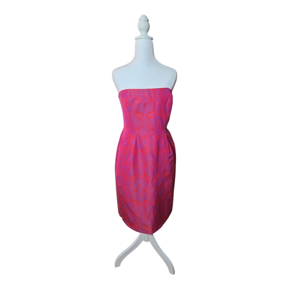 JCrew Ella Dress In Medallion Paisley Print Size 10 - Picture 8 of 8